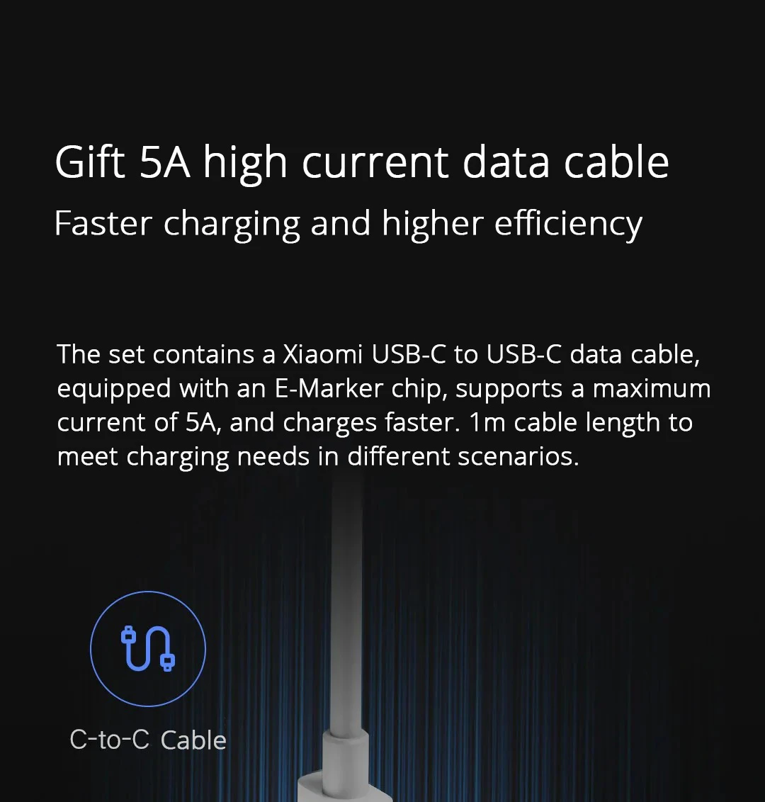 Mi GaN Type-C 65W Charger