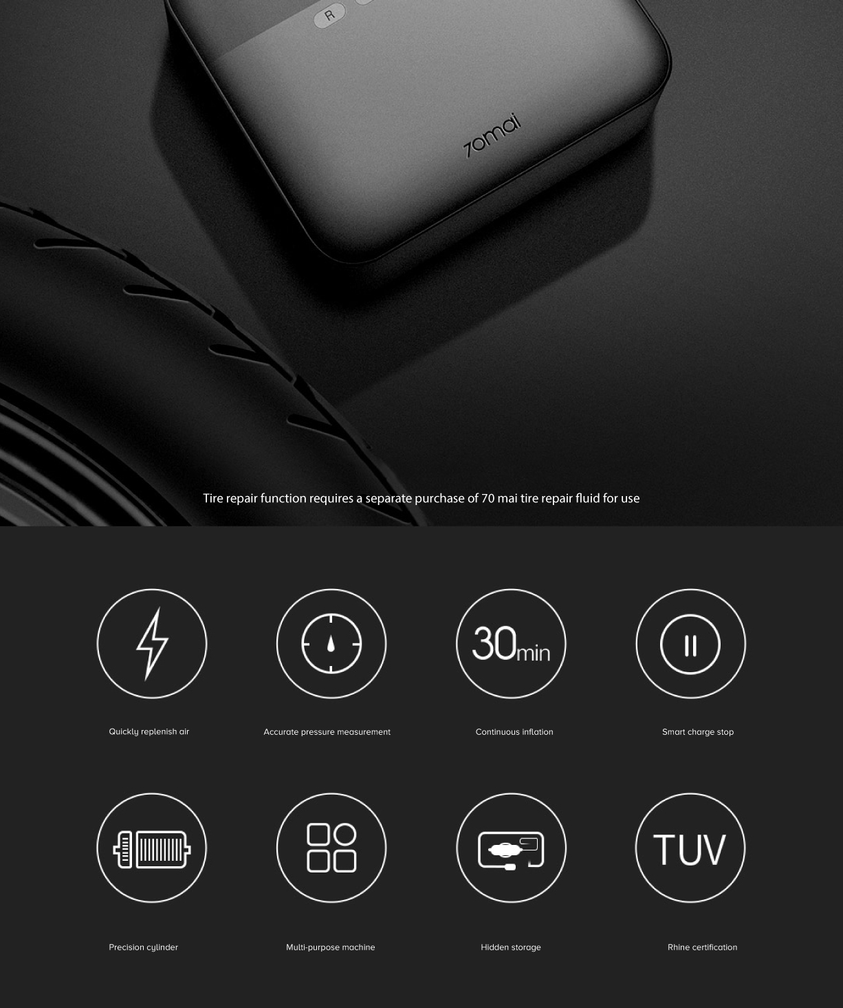 70mai Air Compressor Lite 70mai Air Compressor Lite