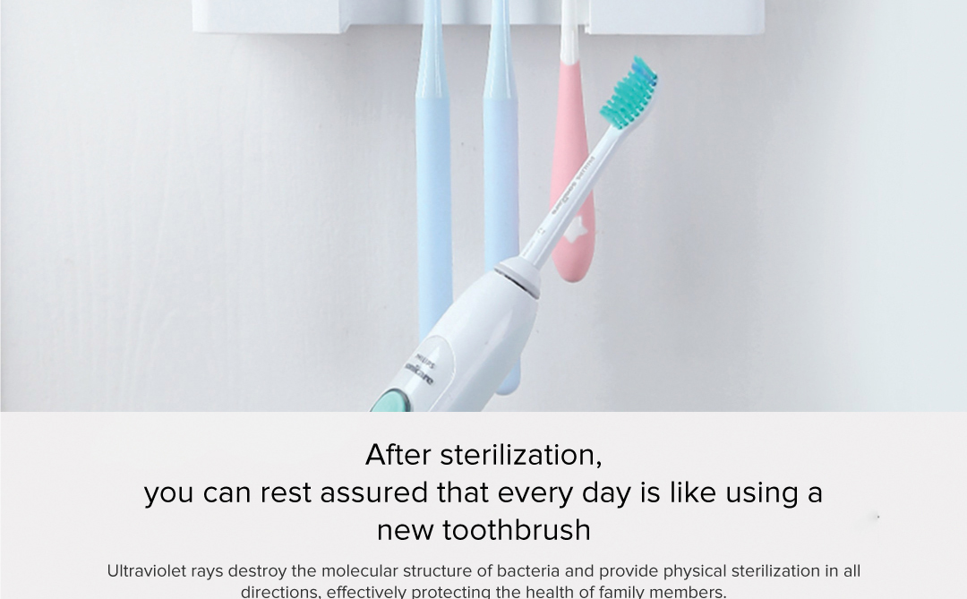 Mi Vertical Sterilization Toothbrush Holder