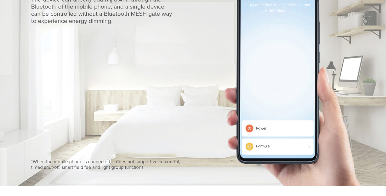 Mi Bluetooth MESH Smart LED Light Bulb Mi Bluetooth MESH Smart LED Light Bulb