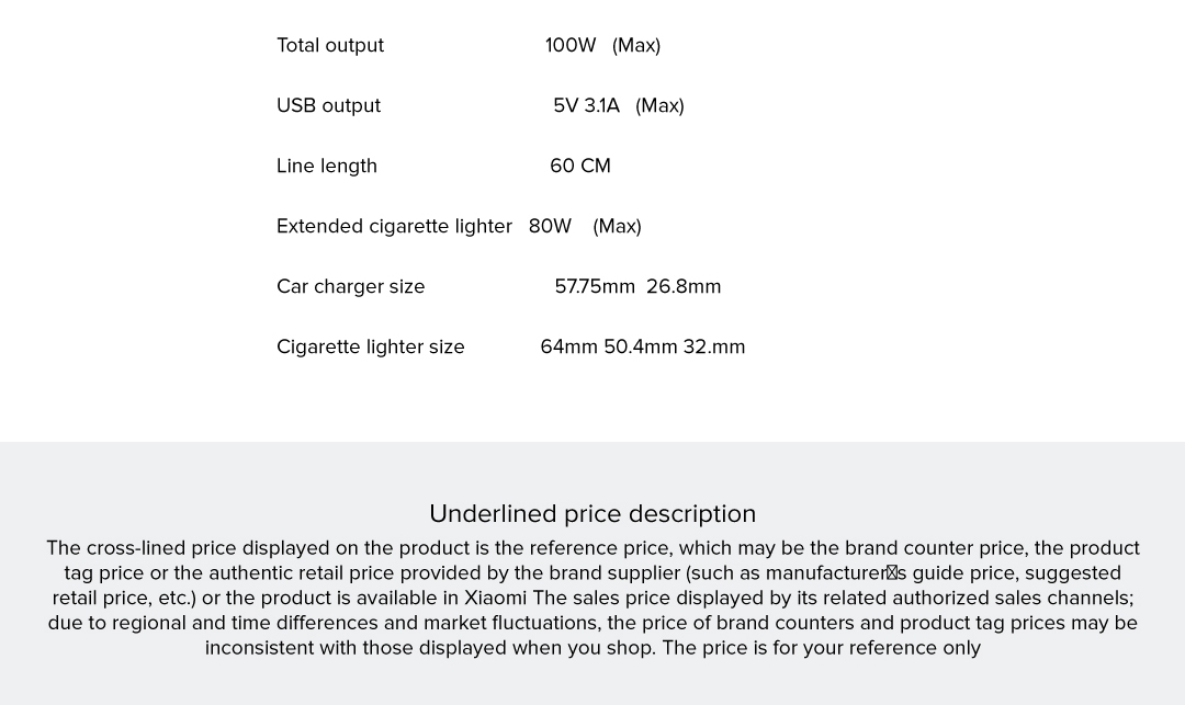 Baseus High Efficiency 3.4A One to Two Cigarette Lighter