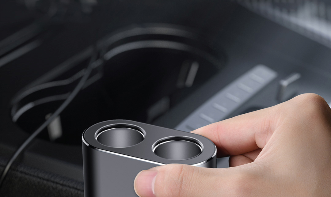 Baseus High Efficiency 3.4A One to Two Cigarette Lighter