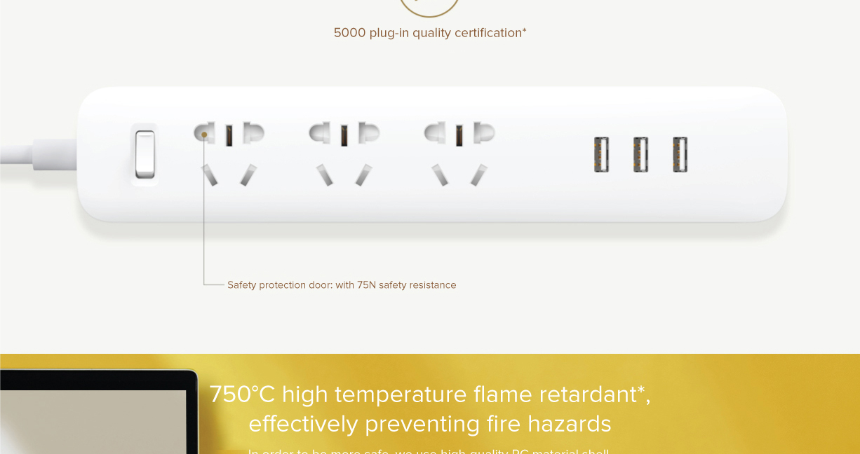 Mi Power Strip Fast Charging Version 27W