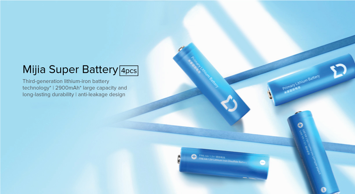 Mi Super Lithium Batteries 4Pcs