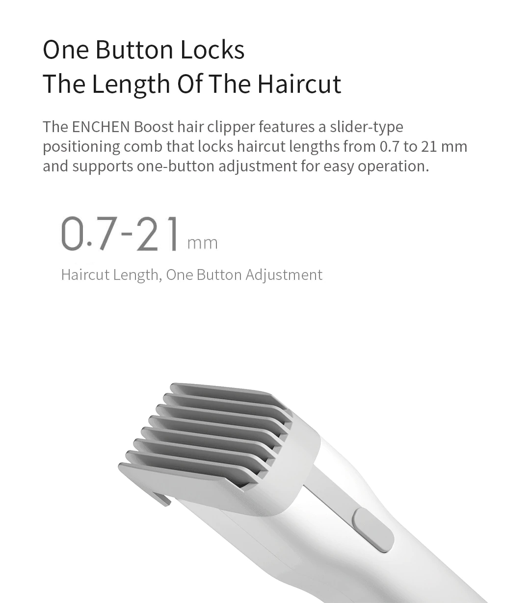 ENCHEN Boost Rechargeable Hair Clipper