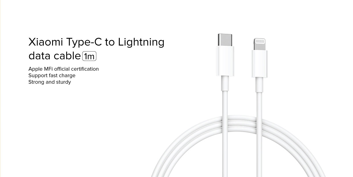 Mi Type-C To Lightning Cable 1m Mi Type-C To Lightning Cable 1m