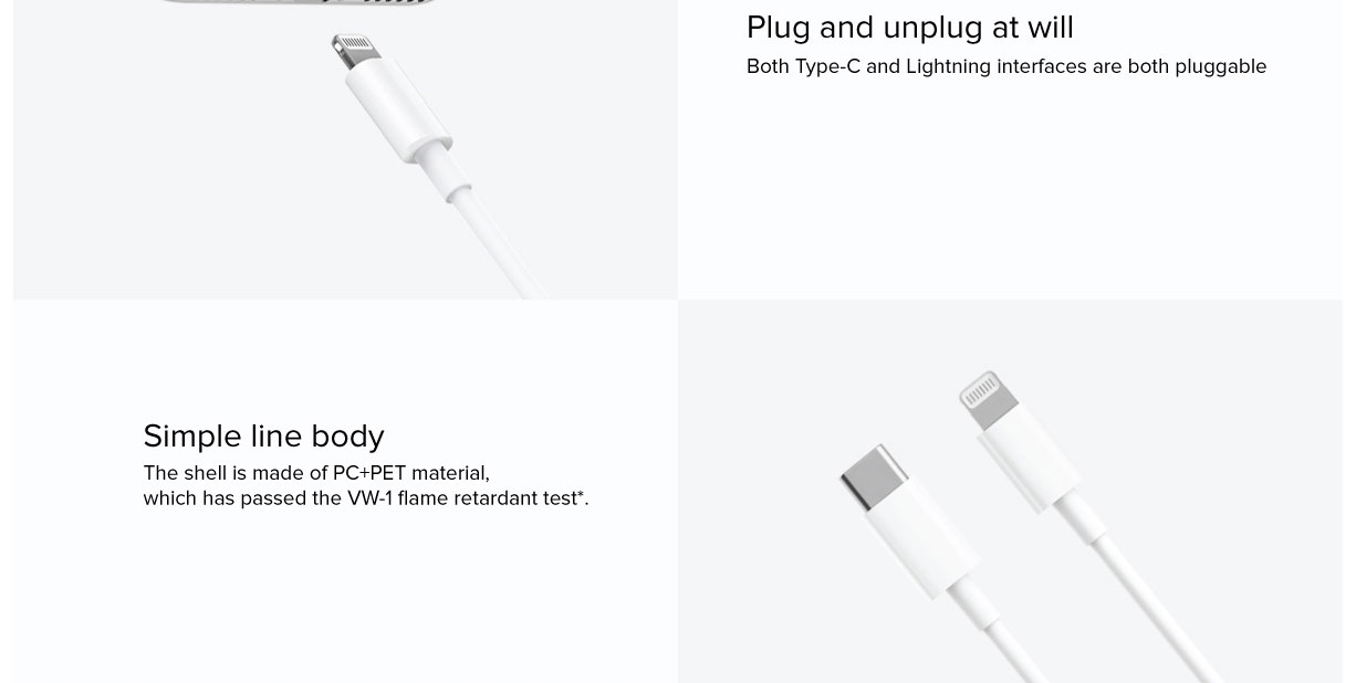 Mi Type-C To Lightning Cable 1m Mi Type-C To Lightning Cable 1m