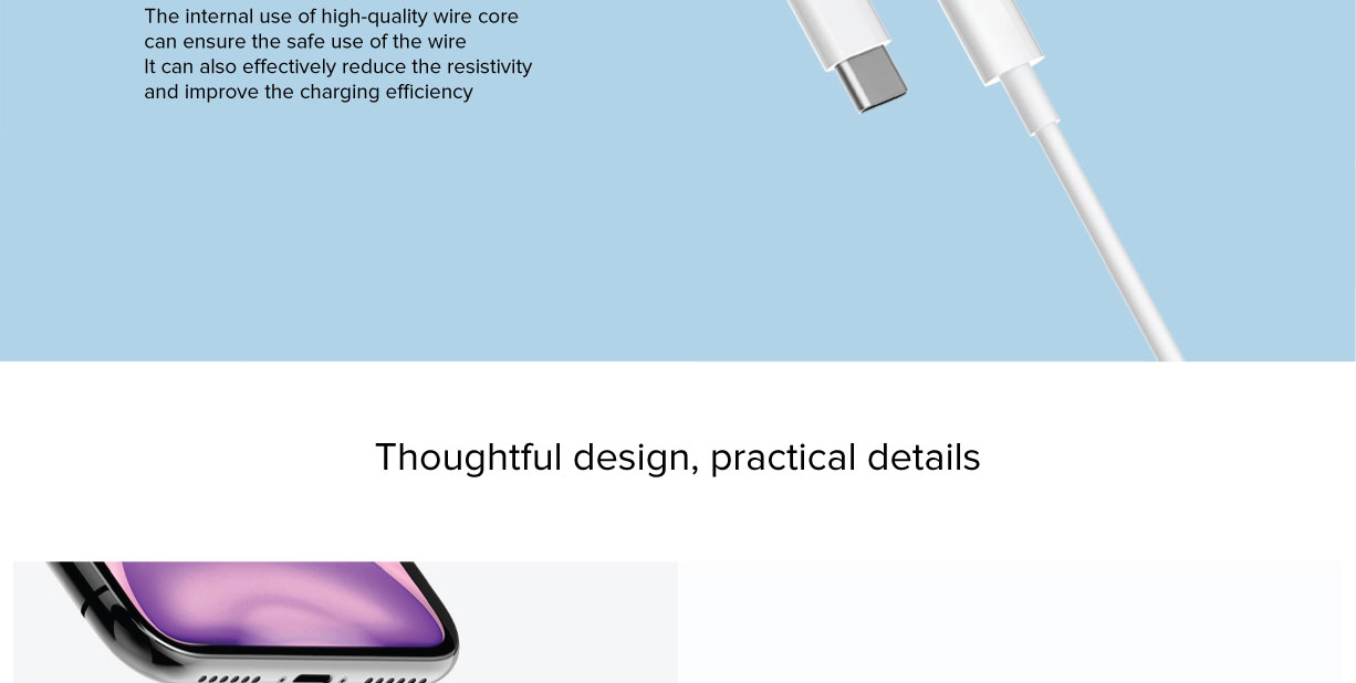Mi Type-C To Lightning Cable 1m Mi Type-C To Lightning Cable 1m