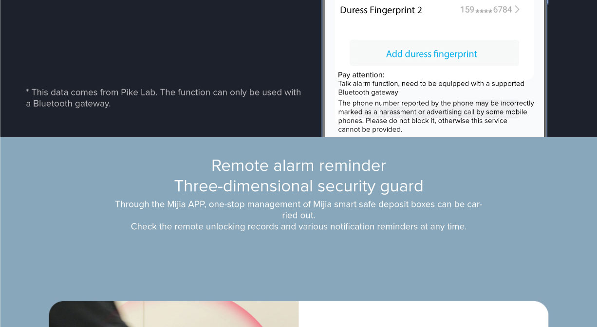 Mi Smart Safe Deposit Box Mi Smart Safe Deposit Box