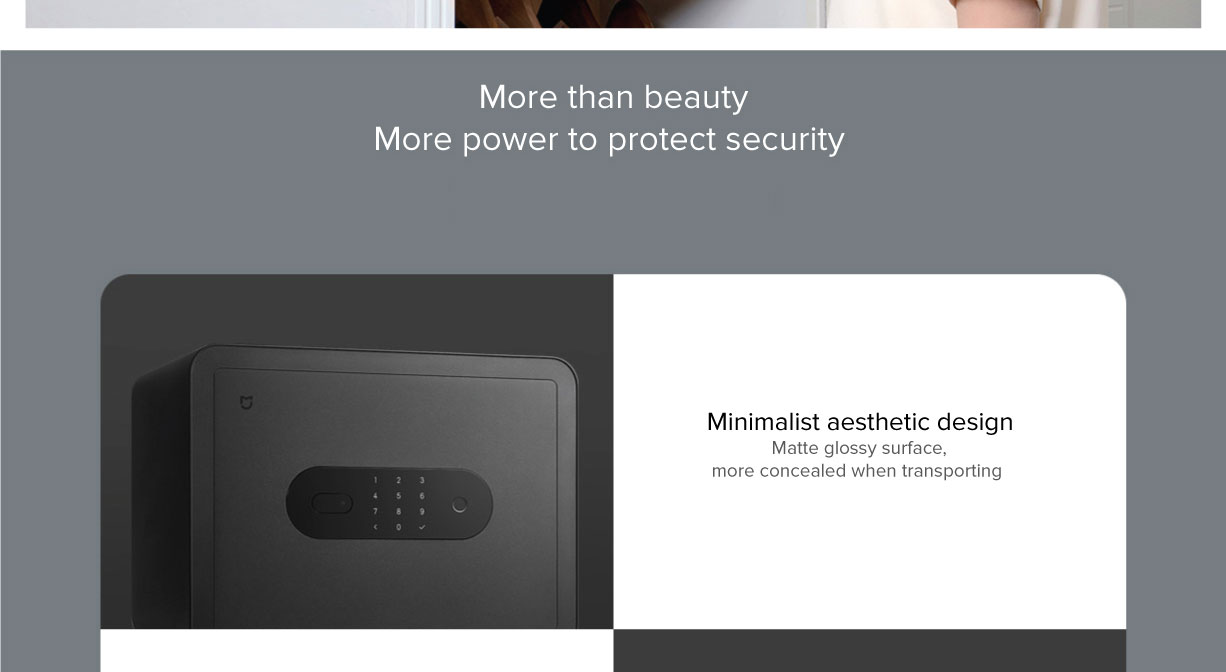 Mi Smart Safe Deposit Box Mi Smart Safe Deposit Box