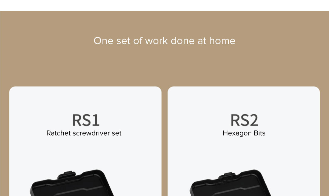 DUKA RS1 Multipurpose Ratchet Screwdriver Set