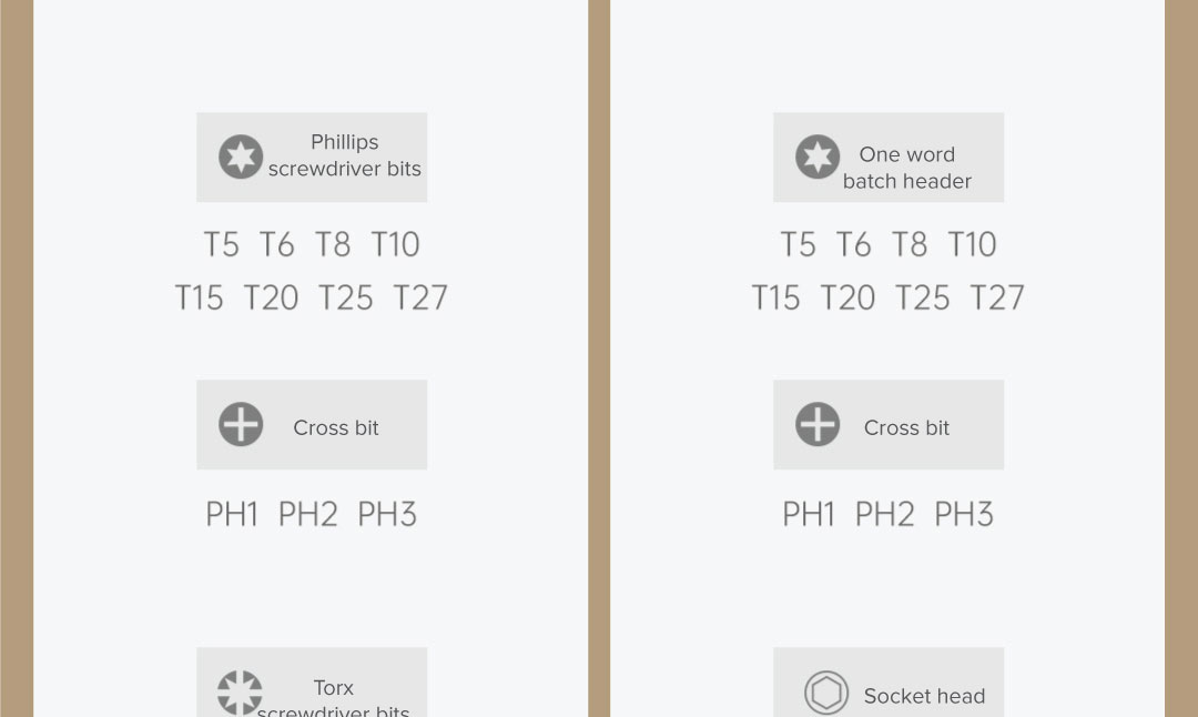 DUKA RS1 Multipurpose Ratchet Screwdriver Set