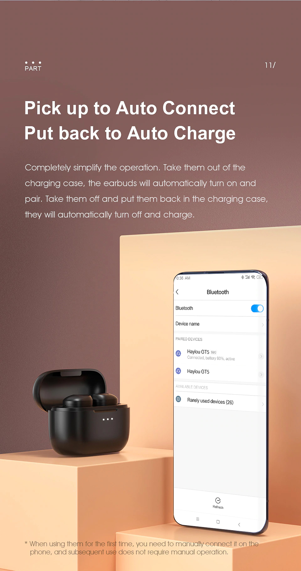 Haylou GT5 True Wireless Earbuds Haylou GT5 True Wireless Earbuds