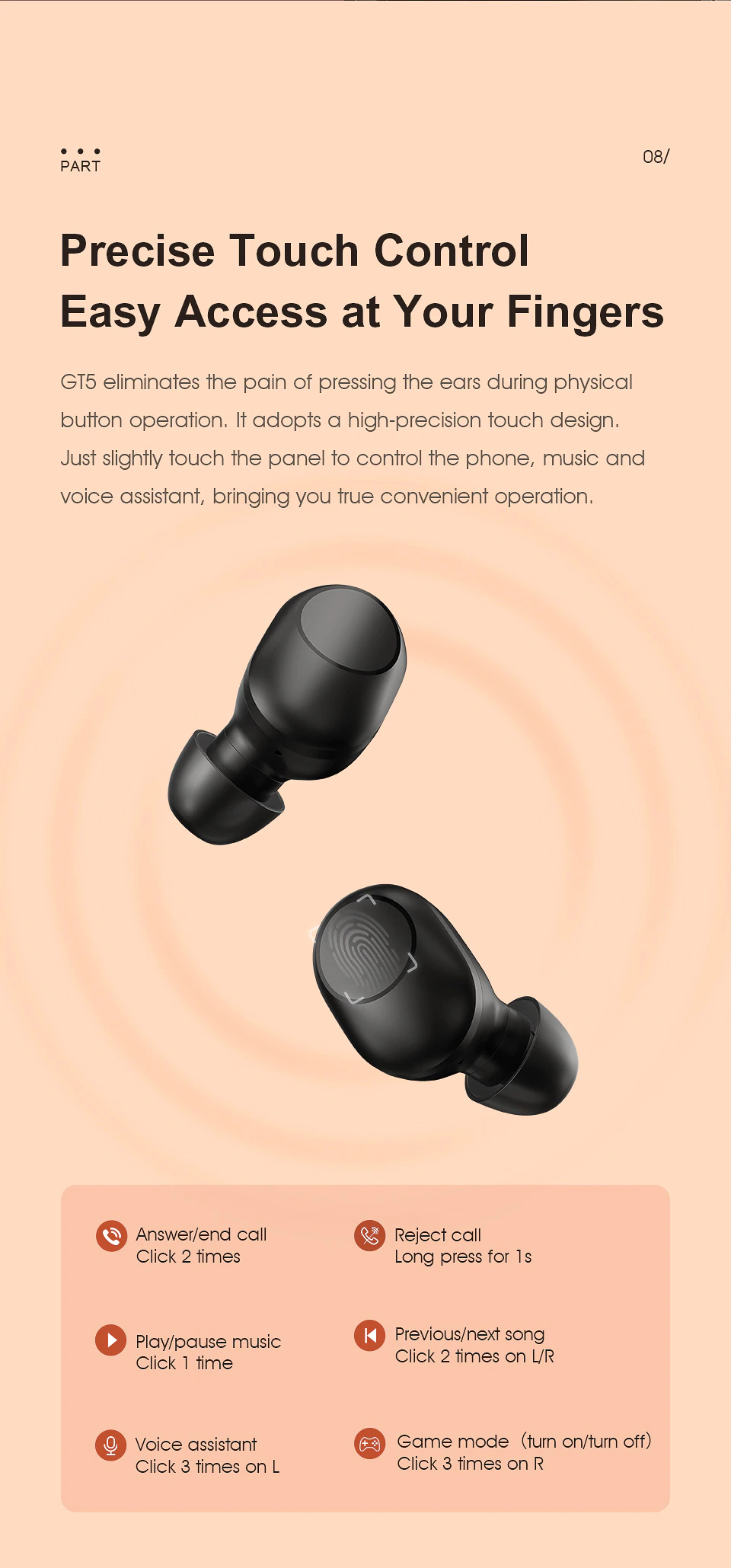 Haylou GT5 True Wireless Earbuds Haylou GT5 True Wireless Earbuds