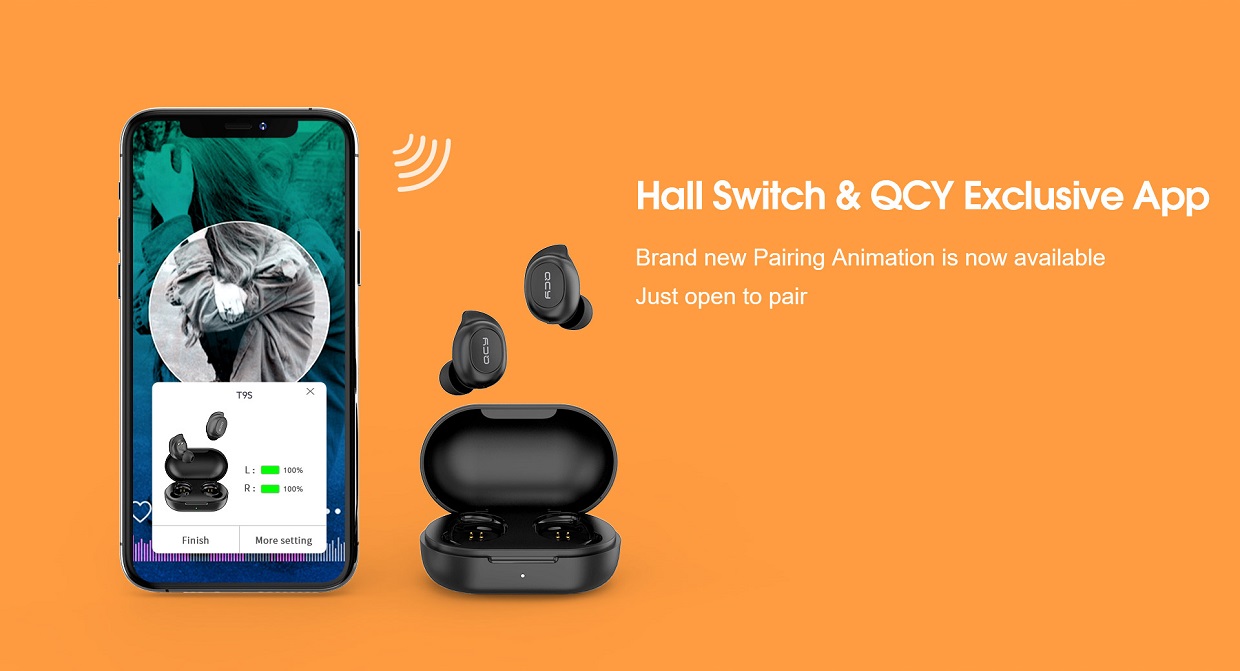 QCY T9S True Wireless Earbuds