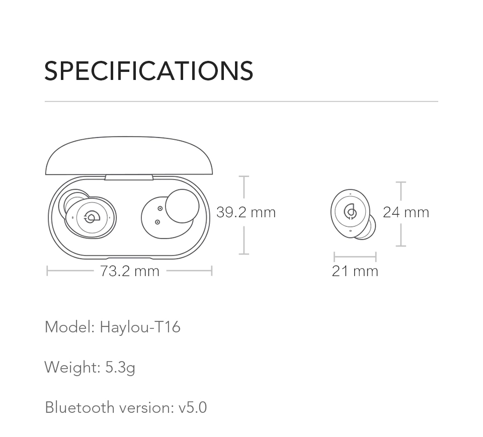 Haylou T16 TWS Earbuds