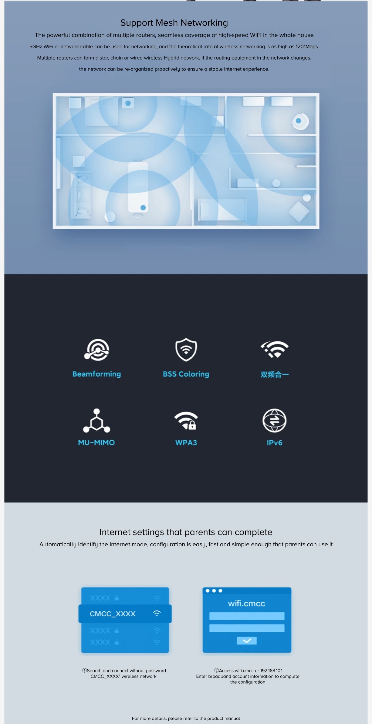 Mi WiFi Router CR6608 Mi WiFi Router CR6608