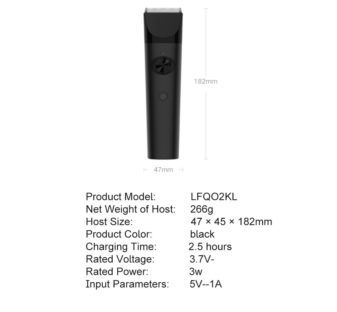 Mi Hair Clipper LFQ02KL Mi Hair Clipper LFQ02KL