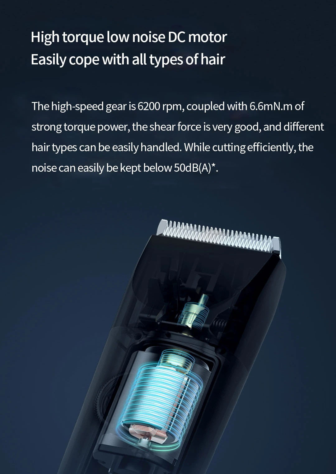 Mi Xiaomi Hair Clipper LFQ02KL