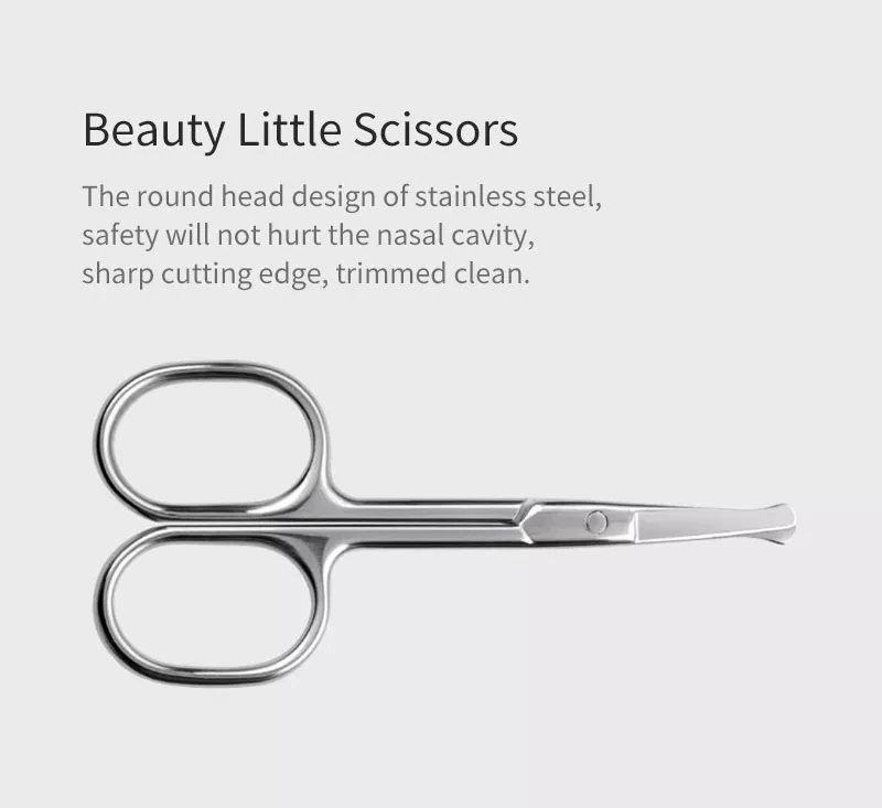 HUOHOU 5PCS/Set Stainless Steel Nail Clipper Set