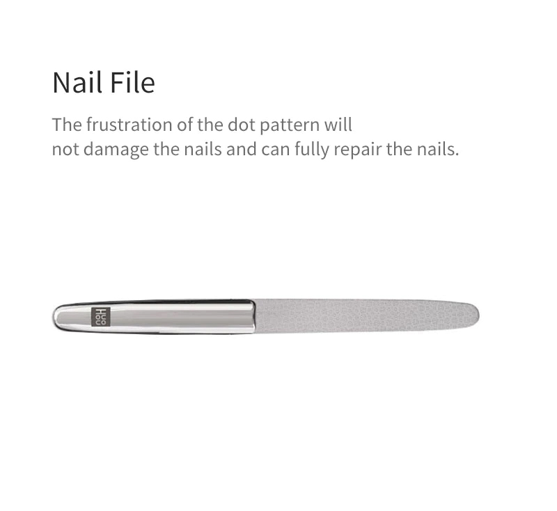 HUOHOU 5PCS/Set Stainless Steel Nail Clipper Set