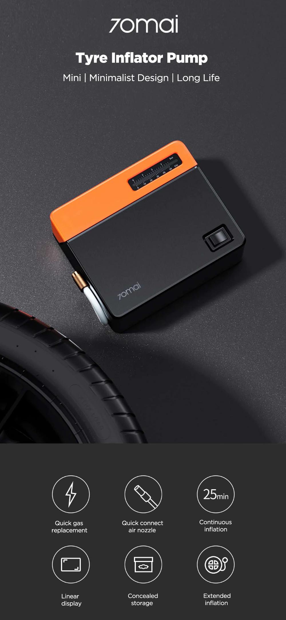 70mai Air Compressor Eco