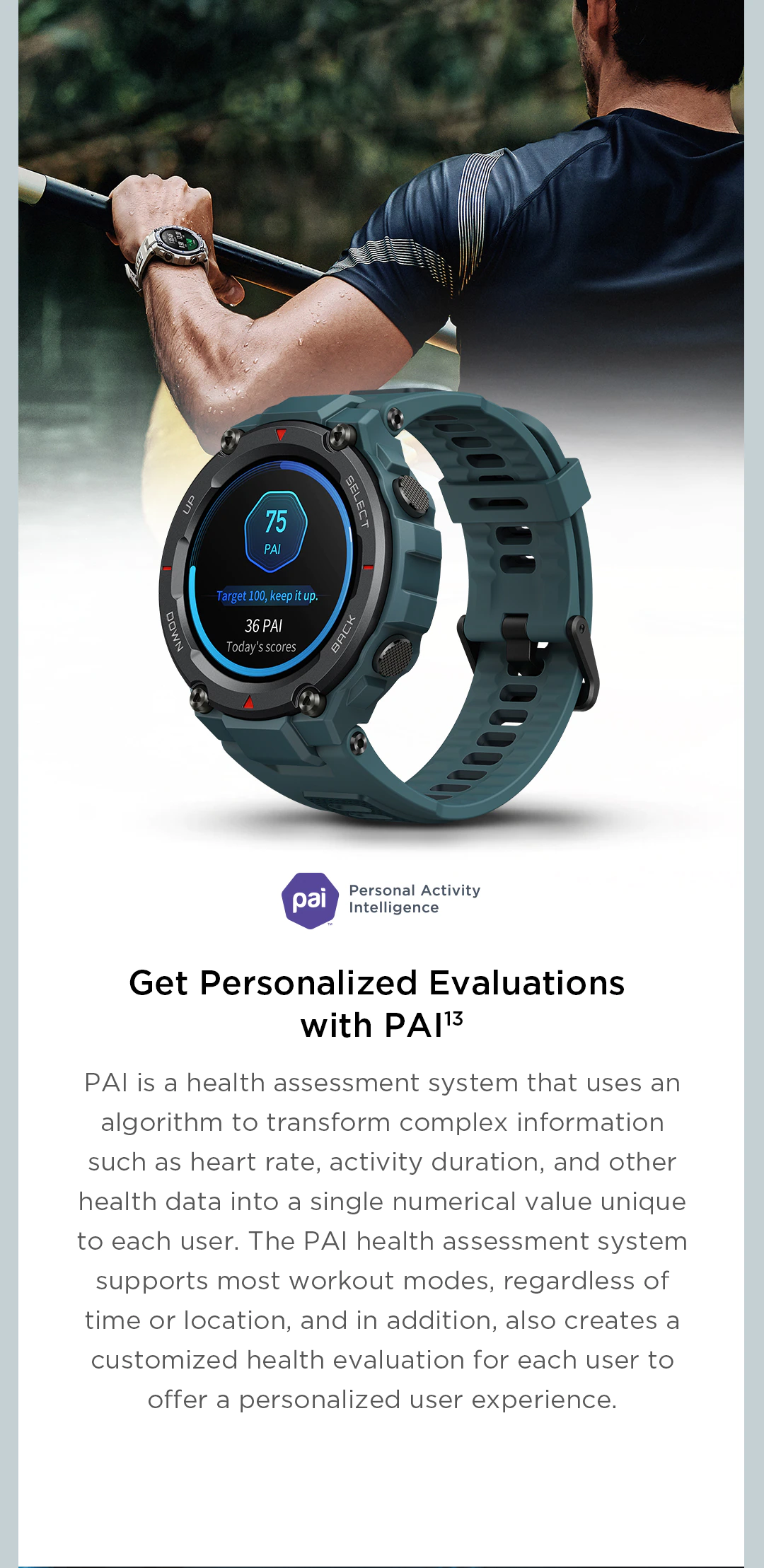 Amazfit T-Rex Pro Smart Watch Amazfit T-Rex Pro Smart Watch