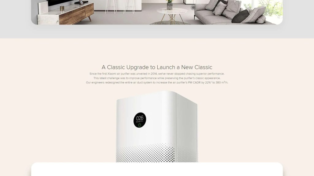 Mi Air Purifier 3H
