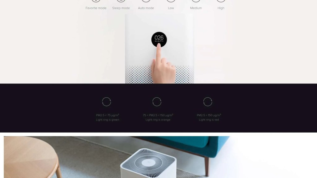 Mi Air Purifier 3H