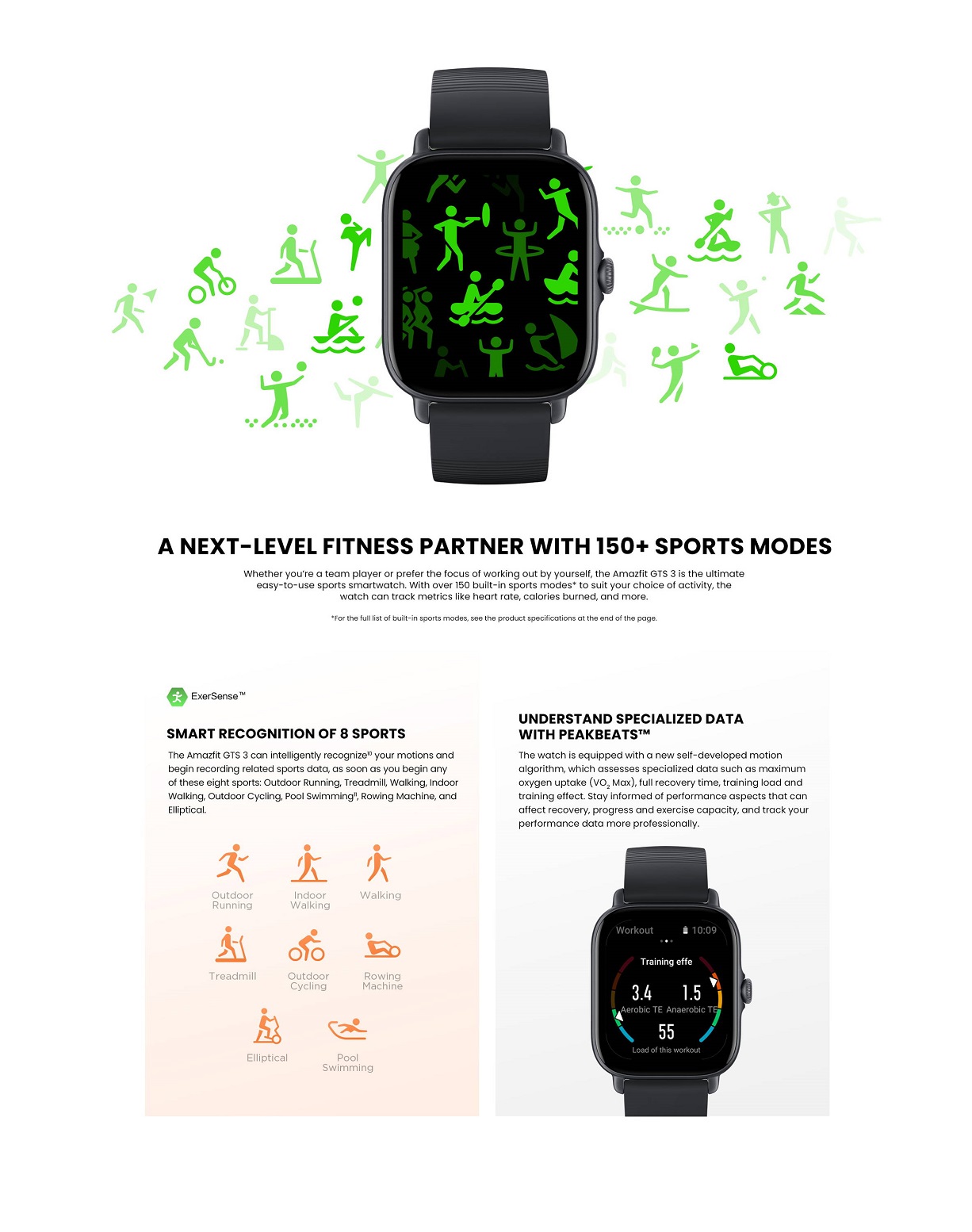 Amazfit GTS 3 Smart Watch Amazfit GTS 3 Smart Watch