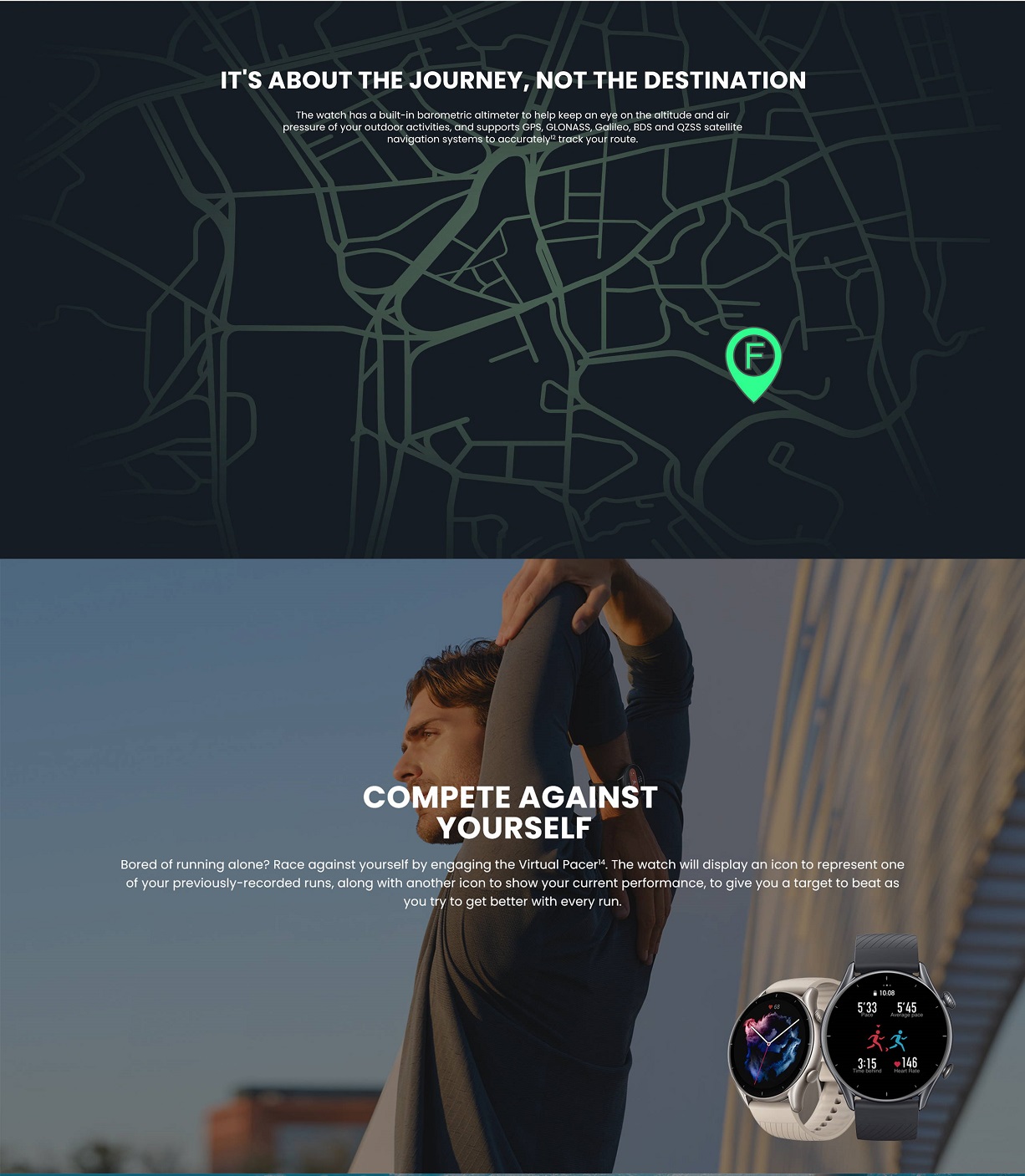 Amazfit GTS 3 Smart Watch Amazfit GTS 3 Smart Watch