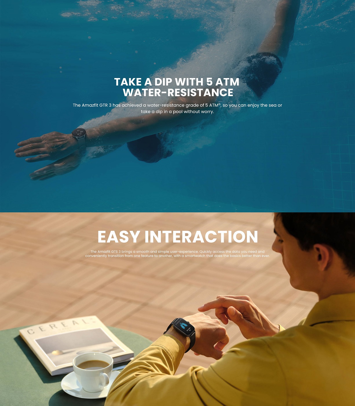 Amazfit GTS 3 Smart Watch Amazfit GTS 3 Smart Watch