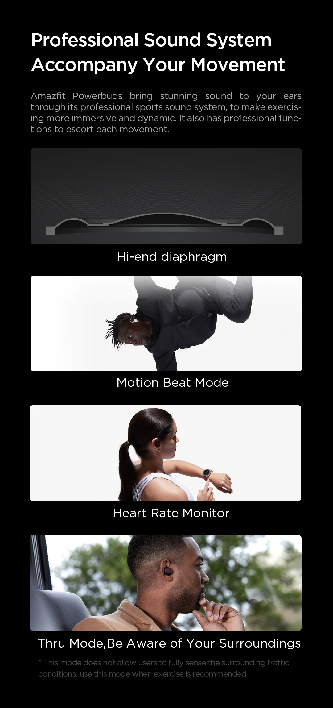 Amazfit PowerBuds True Wireless Earbuds Amazfit PowerBuds True Wireless Earbuds