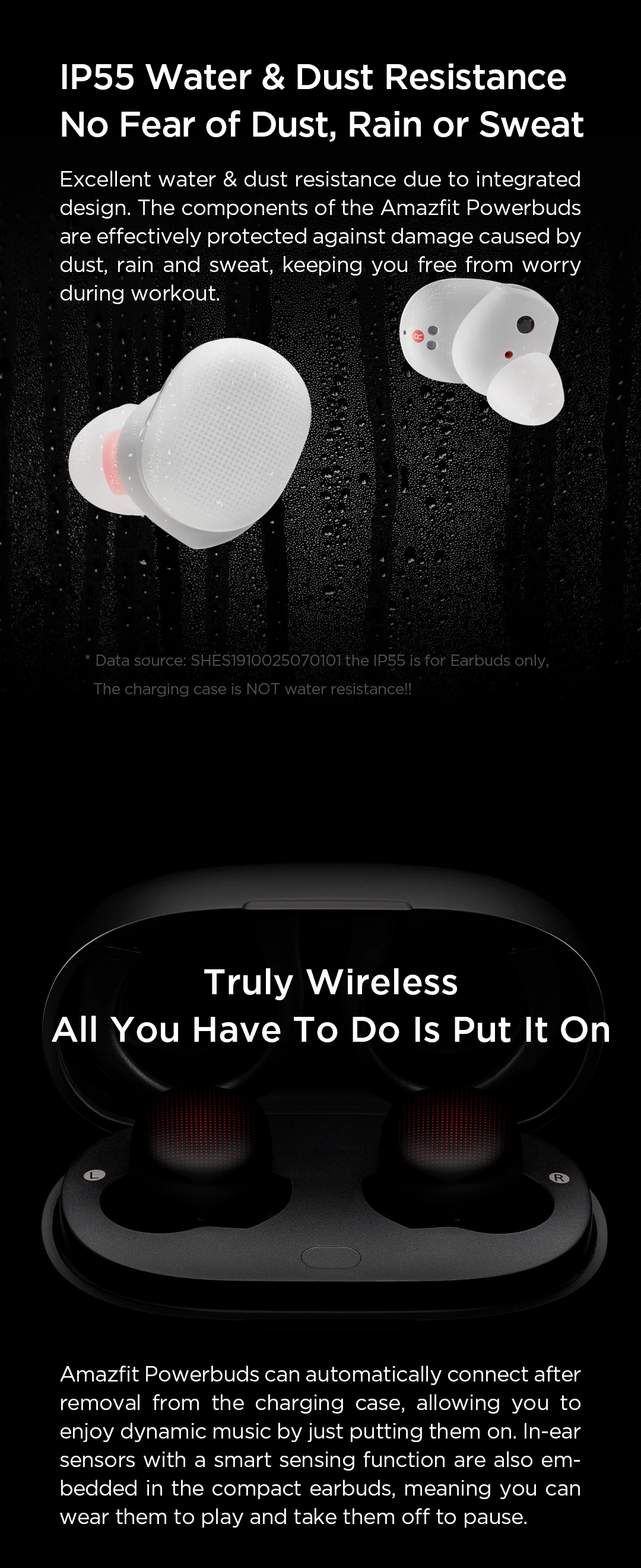 Amazfit PowerBuds True Wireless Earbuds Amazfit PowerBuds True Wireless Earbuds