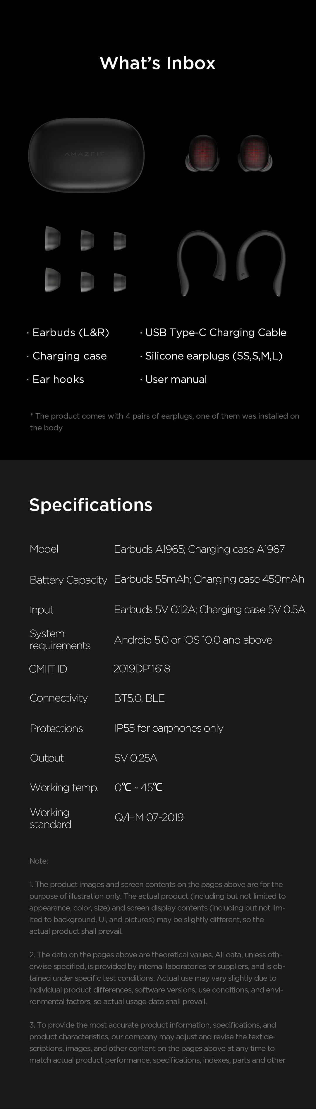 Amazfit PowerBuds True Wireless Earbuds Amazfit PowerBuds True Wireless Earbuds