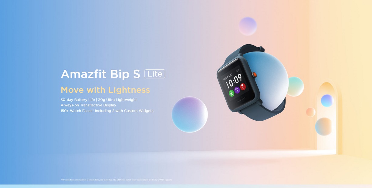 Amazfit Bip S Lite