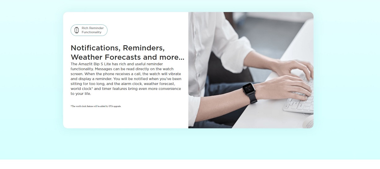 Amazfit Bip S Lite