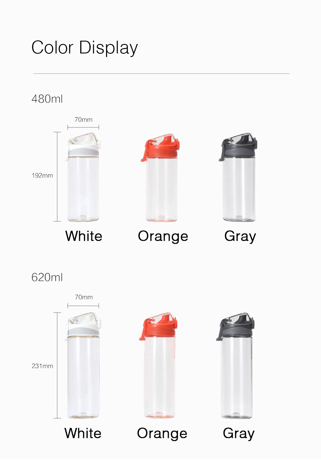 Quange Tritan Sports Bottle Quange Tritan Sports Bottle