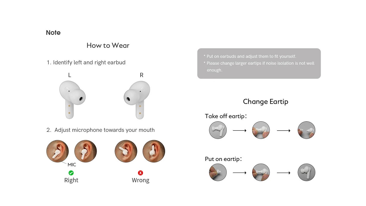 QCY T13 Touch Control 4 Microphones ENC Wireless Earphones QCY T13 Touch Control 4 Microphones ENC Wireless Earphones