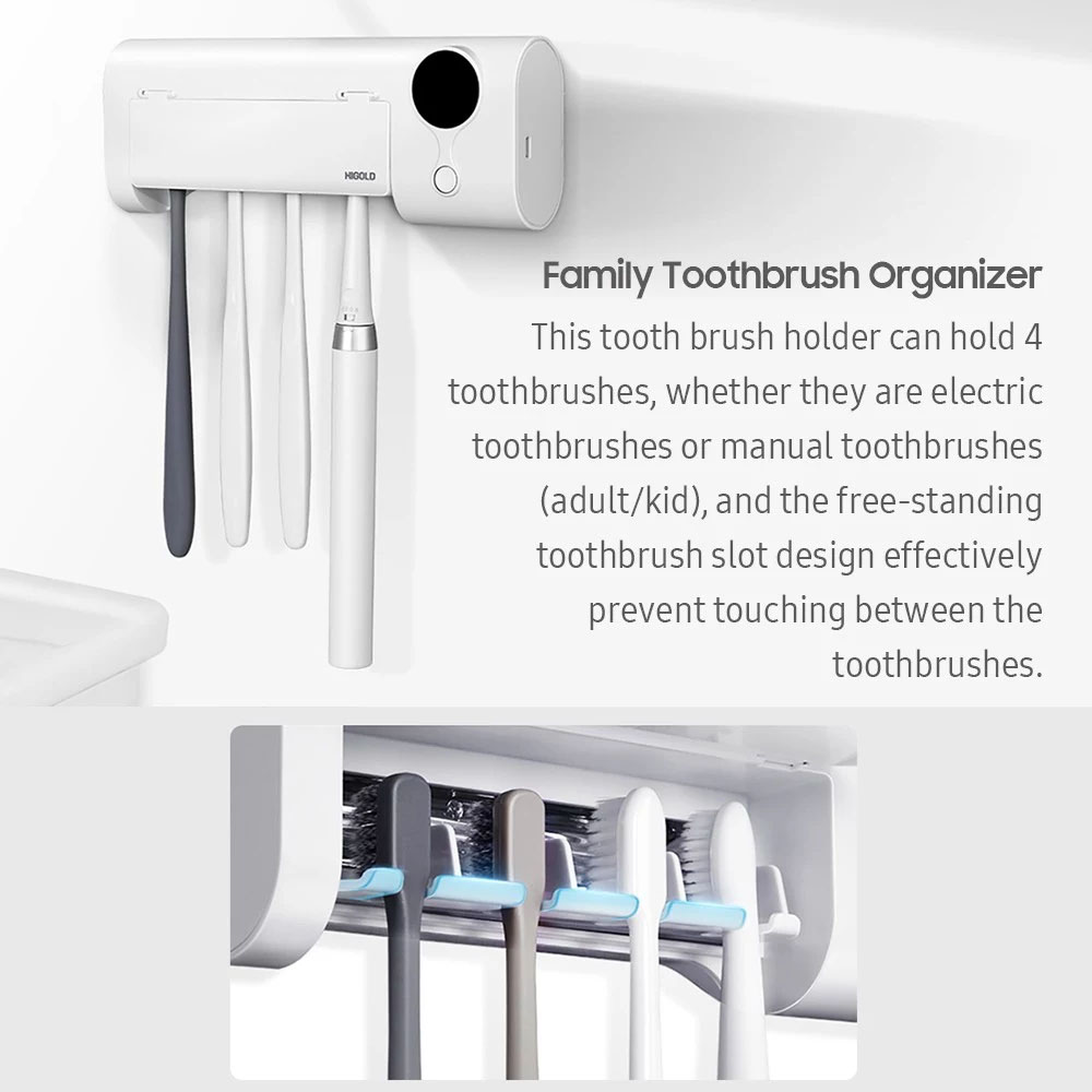 Xiaomi Higold Smart Disinfecting Toothbrush Holder Xiaomi Higold Smart Disinfecting Toothbrush Holder