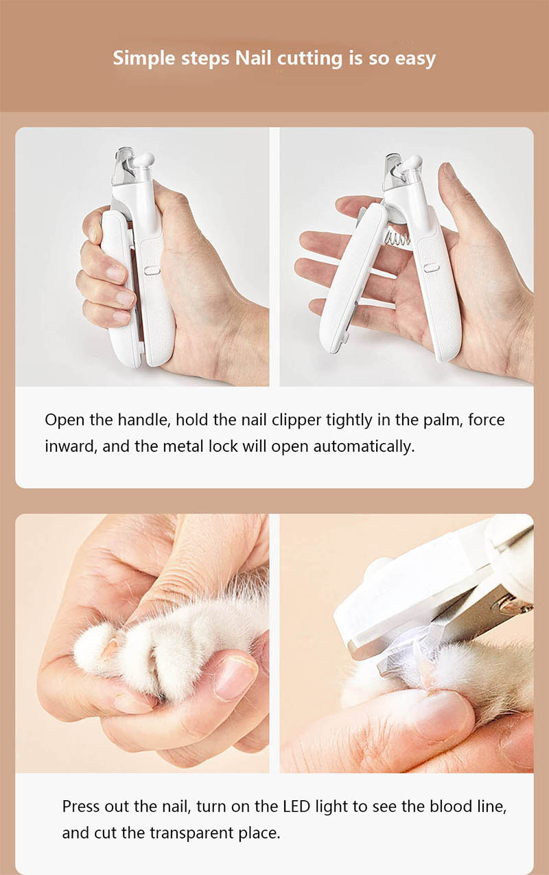 Xiaomi Pet LED Nail Clipper