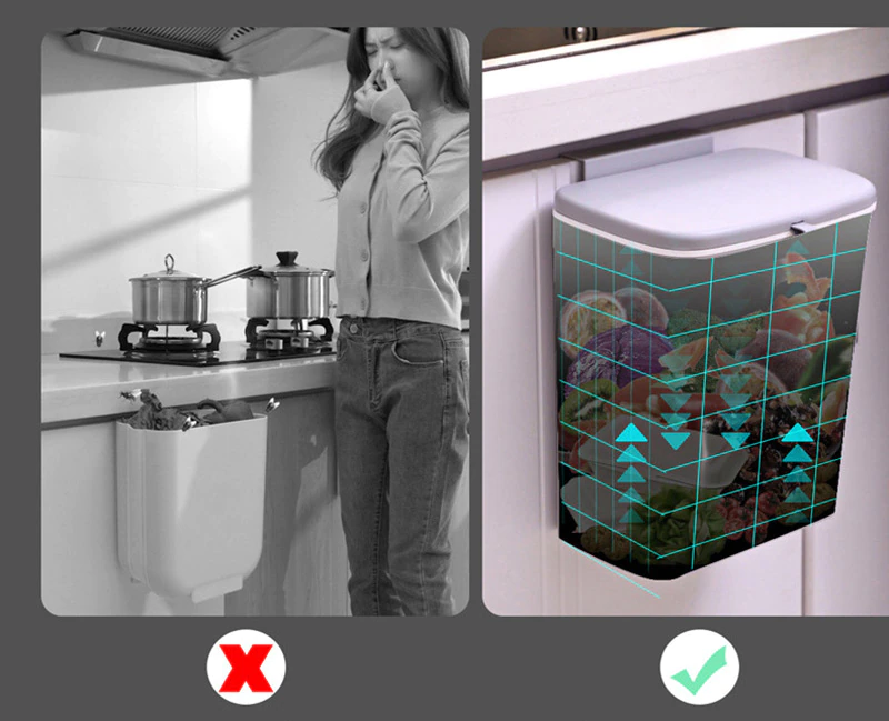 Xiaomi Six Percent Slide Cover Trash Can 9L Xiaomi Six Percent Slide Cover Trash Can 9L