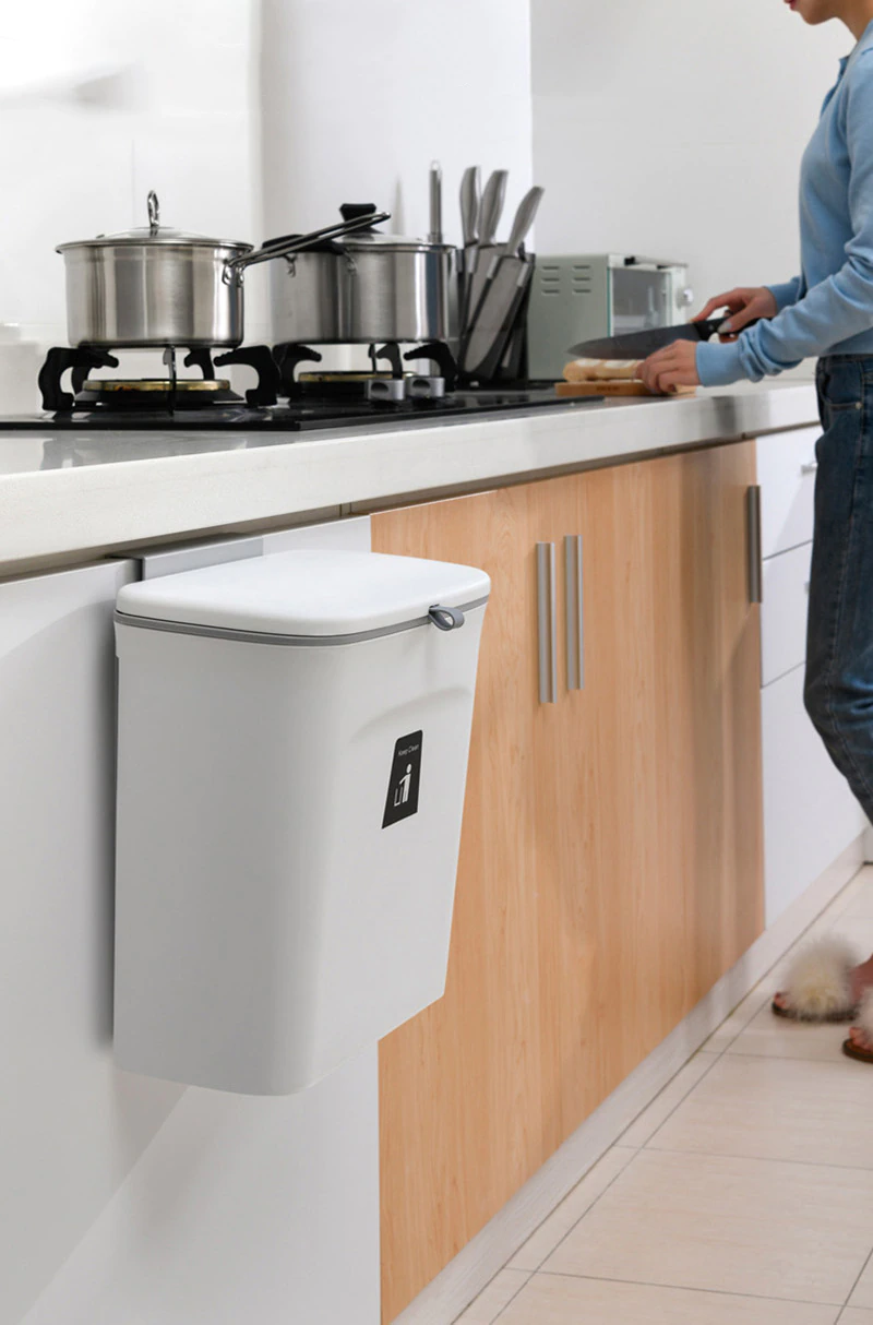 Xiaomi Six Percent Slide Cover Trash Can 9L Xiaomi Six Percent Slide Cover Trash Can 9L