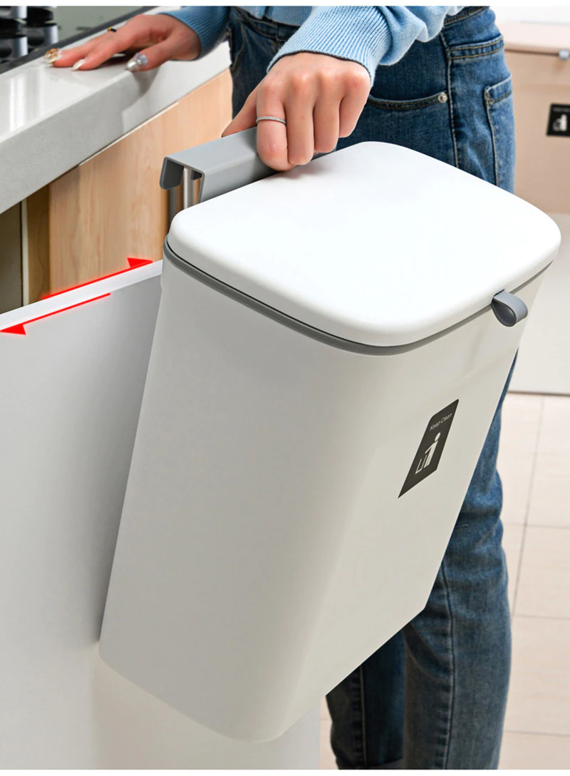 Xiaomi Six Percent Slide Cover Trash Can 9L Xiaomi Six Percent Slide Cover Trash Can 9L