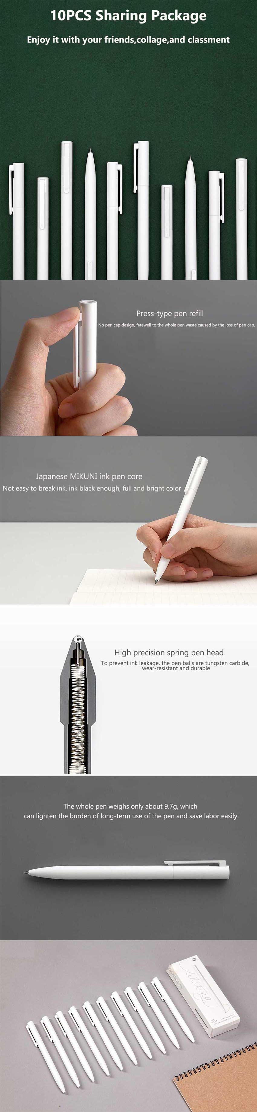 Mi Gel Pen 10 Pack Mi Gel Pen 10 Pack