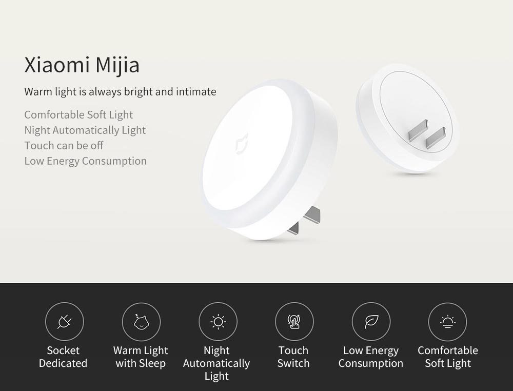 Mijia Plug-in Night Light @Rs 1199