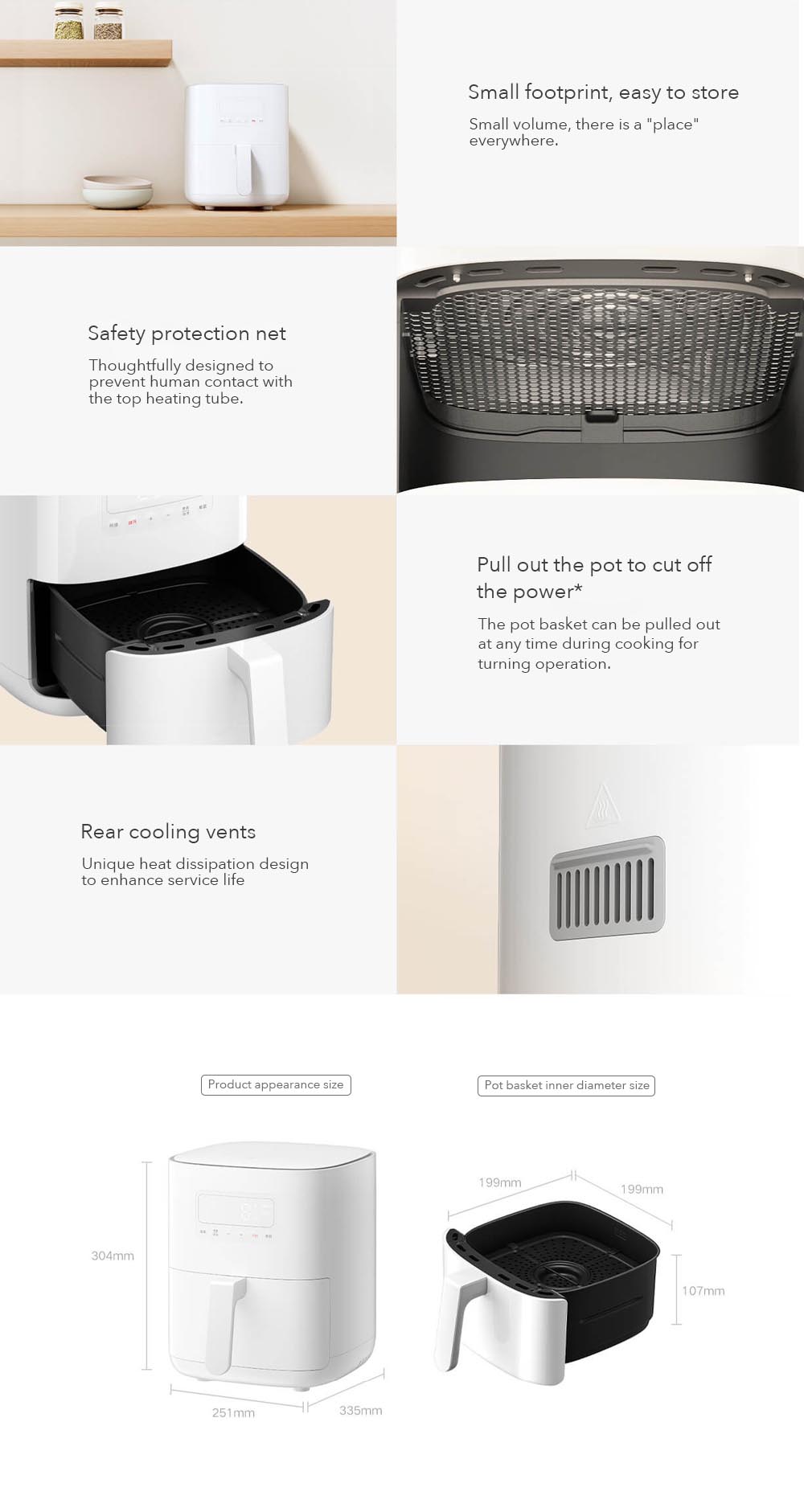 Mi Smart Air Fryer 4L