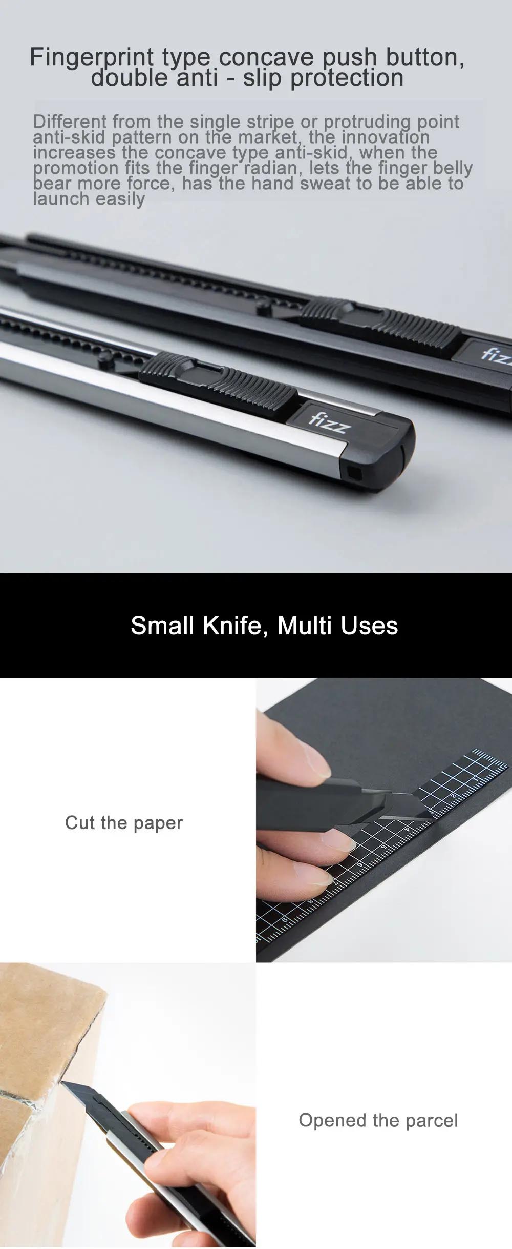 Xiaomi Fizz Aluminum Alloy Utility Knife Xiaomi Fizz Aluminum Alloy Utility Knife