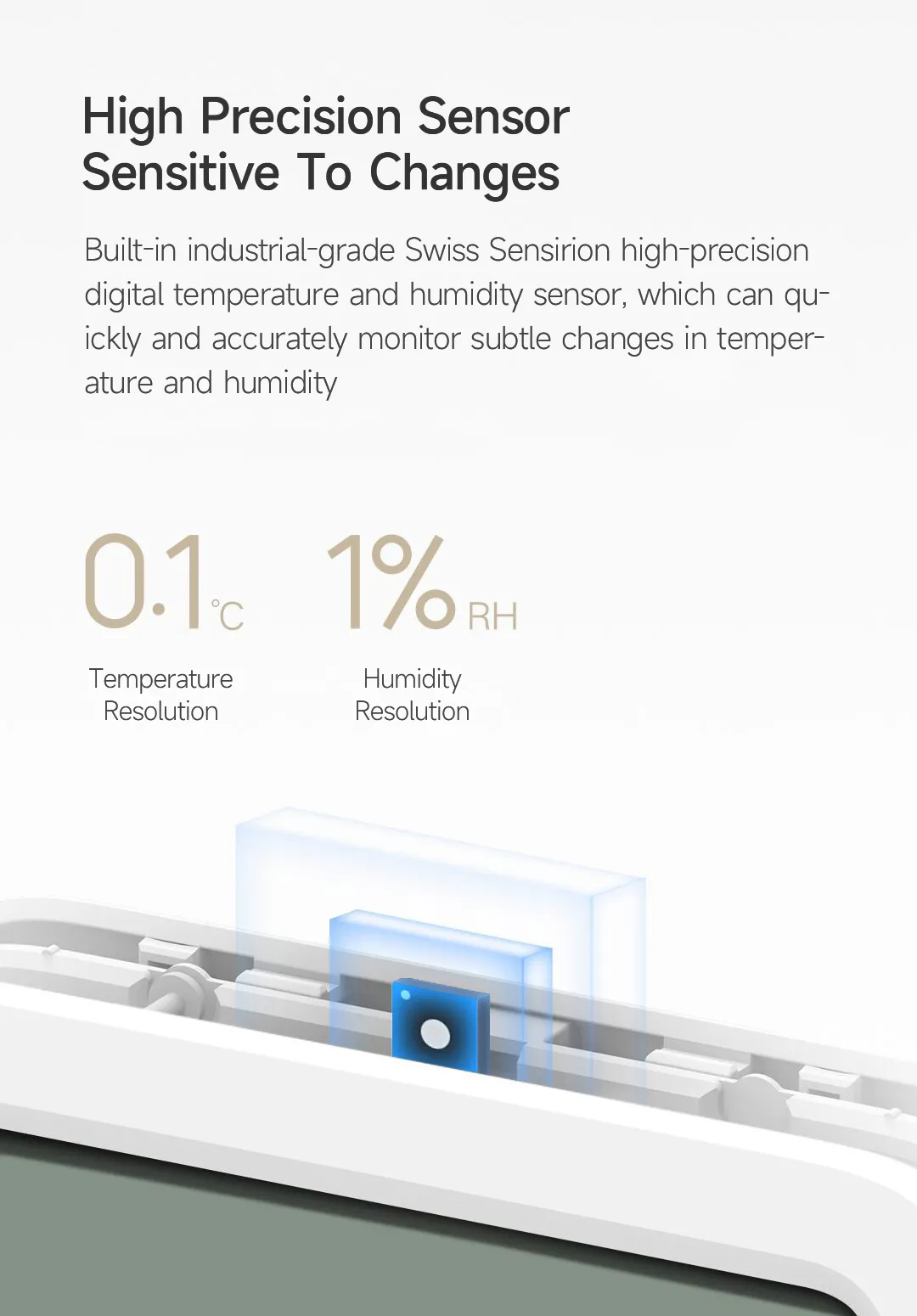 Mi Bluetooth Temperature & Humidity Monitor 3 Mi Bluetooth Temperature & Humidity Monitor 3