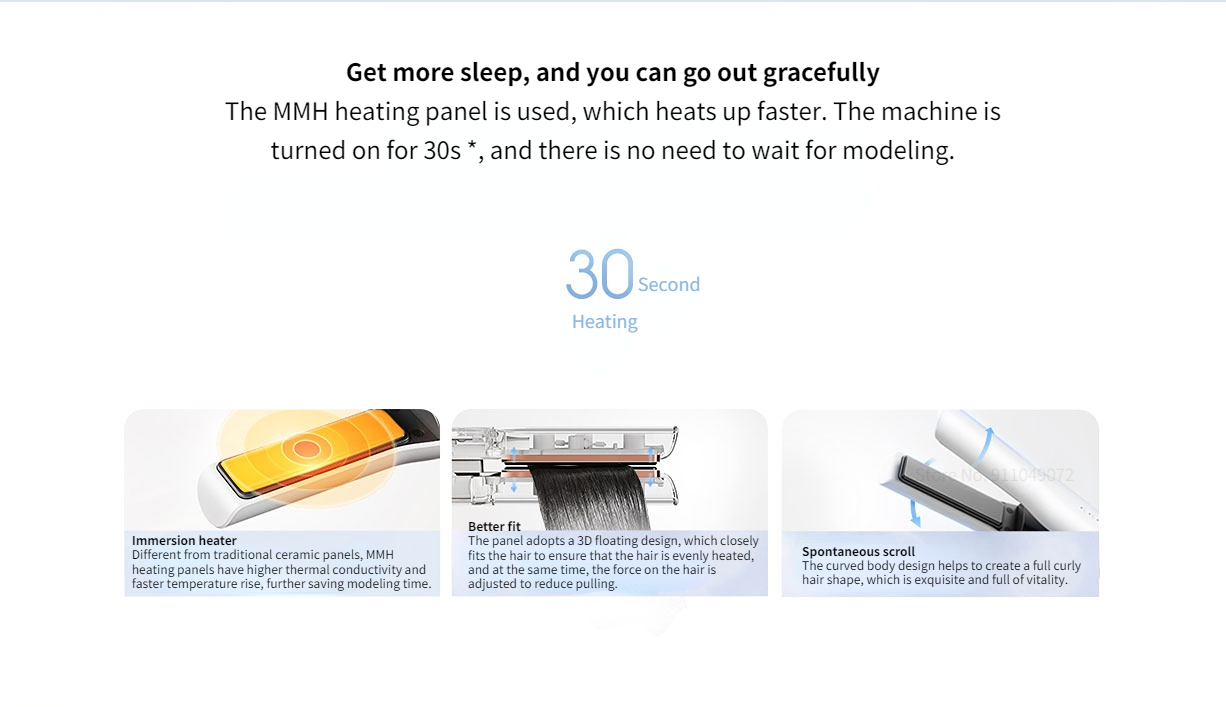 Xiaomi Wireless Hair Straightener Xiaomi Wireless Hair Straightener